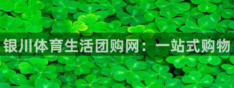 杏耀3官网：银川体育生活团购网：一站式购物